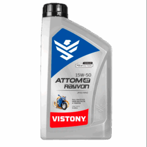 ACEITE VISTONY 4T 15W-50 ATTOM RAYVON JASOMA2 1LT