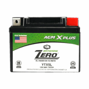 BATERIA ZERO AGM X PLUS YTX5L XR 125-150